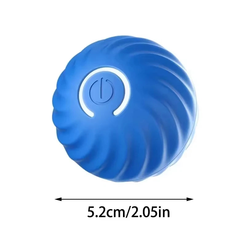 Automatic Moving Dog Toy Ball Smart USB Jumping Rotating Interactive Dog Chew Toy Ball for Puppy Ball Toys